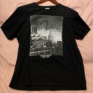 Black Puma tee